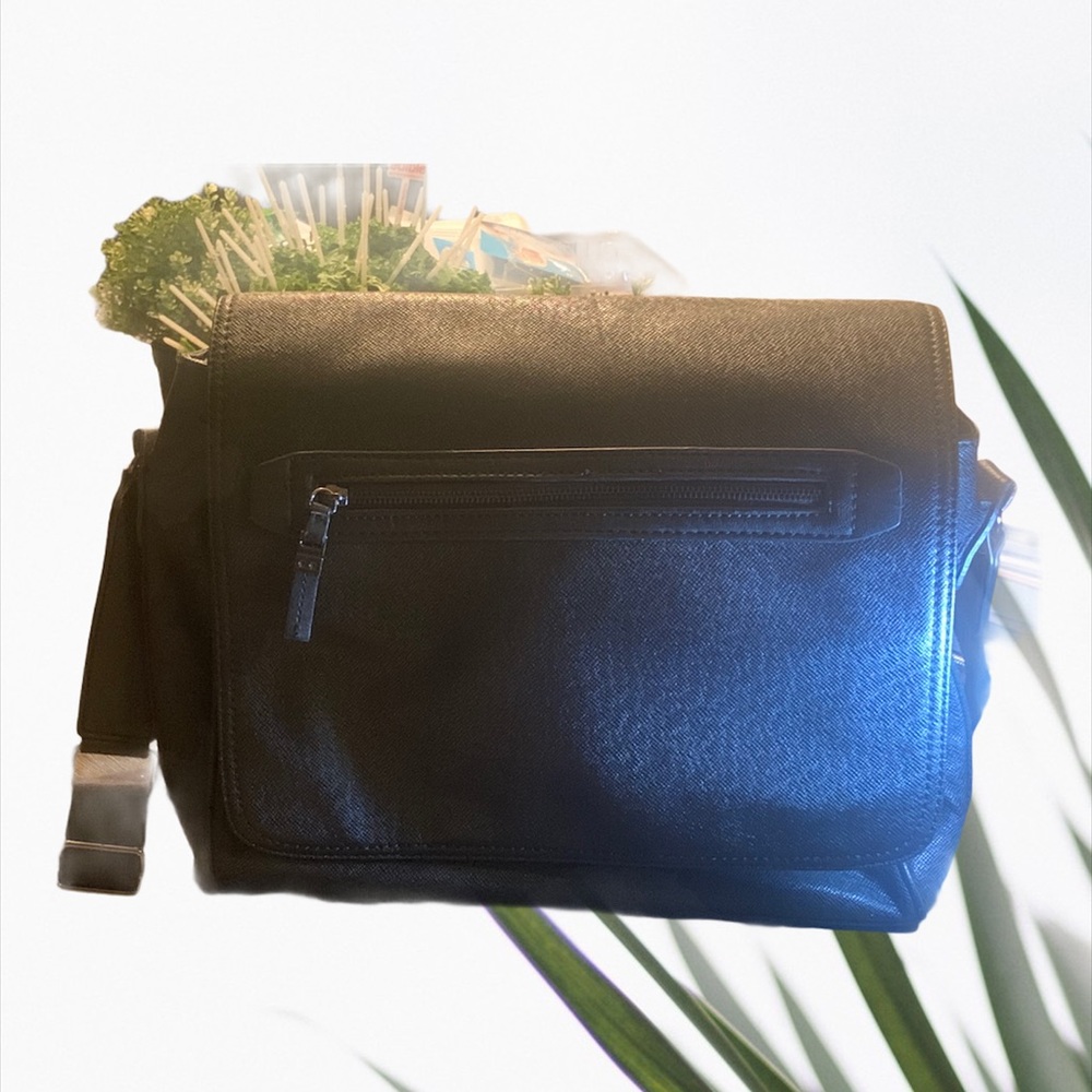 Aldo Black messenger bag